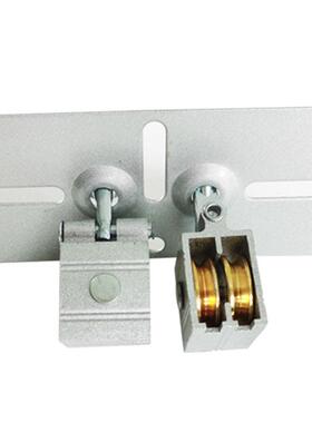 万能角万能轮方形无冲孔双极角装置可调烘干衣架手动方向盘