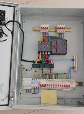 成套装配双电源自动转换PC级隔离型切换CDQ0S2P4P配电箱配电柜