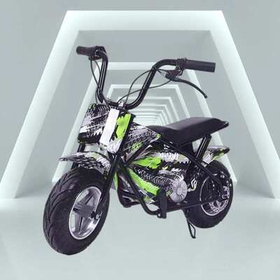 哈雷儿童电动摩托车两轮学生越野赛车可坐大人胡萝卜电动代步车