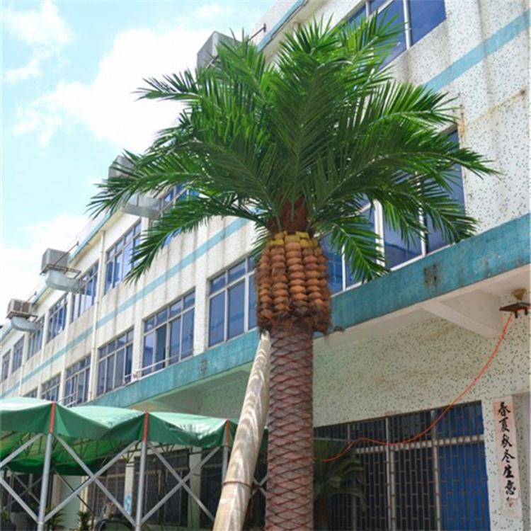 海藻树玻璃钢人造假树大型落地绿植物室内外景观树时尚装饰绿植