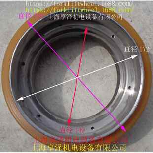 中力钢铁侠堆垛车ES10主动轮后轮子
