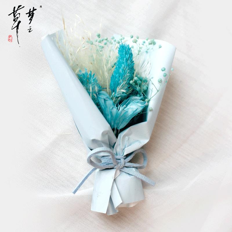 新款直销创意迷你干花小花束教师节礼物送老师伴手礼品搭配永生花