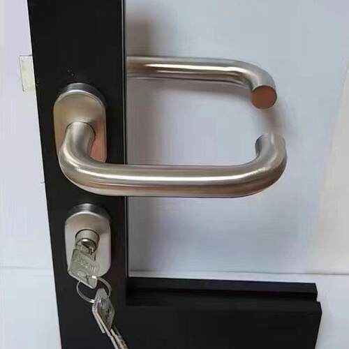 隔断门用窄边锁8530锁体木门用防火门极窄锁不锈钢家用