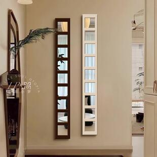 中古风玄关装饰画画客厅镜子画画走廊过道壁画画入户正对门挂画画