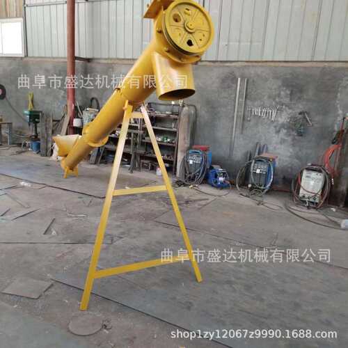 219管径自动化螺旋提升机颗粒无破损大蛟龙装车机吸粮机图片