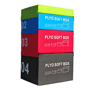 跳箱软式四合一组合跳箱渐进式体适能训练儿童跳箱健身房训练跳箱