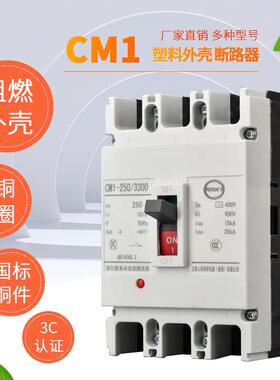 上海 RMM1塑壳断路器空气开关 开关 空开 160A 250A400A630A