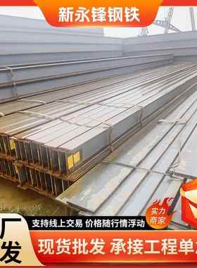 厂家ss400H型钢100*100工程建筑结构车棚支撑钢梁日标H型钢