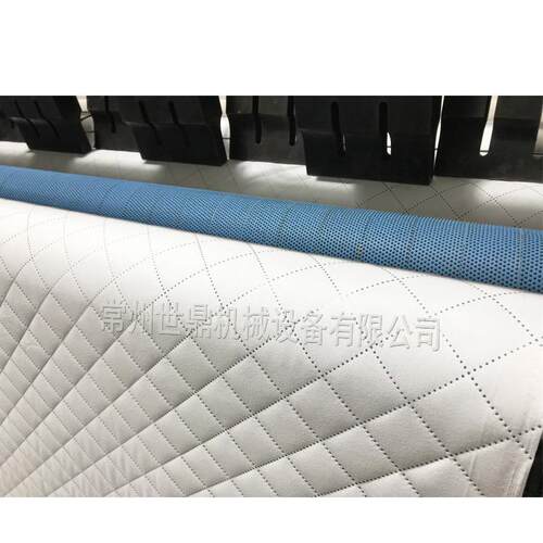 厂家直供超声波电热毯裥棉机复合压花机一次性成型电热毯复合机