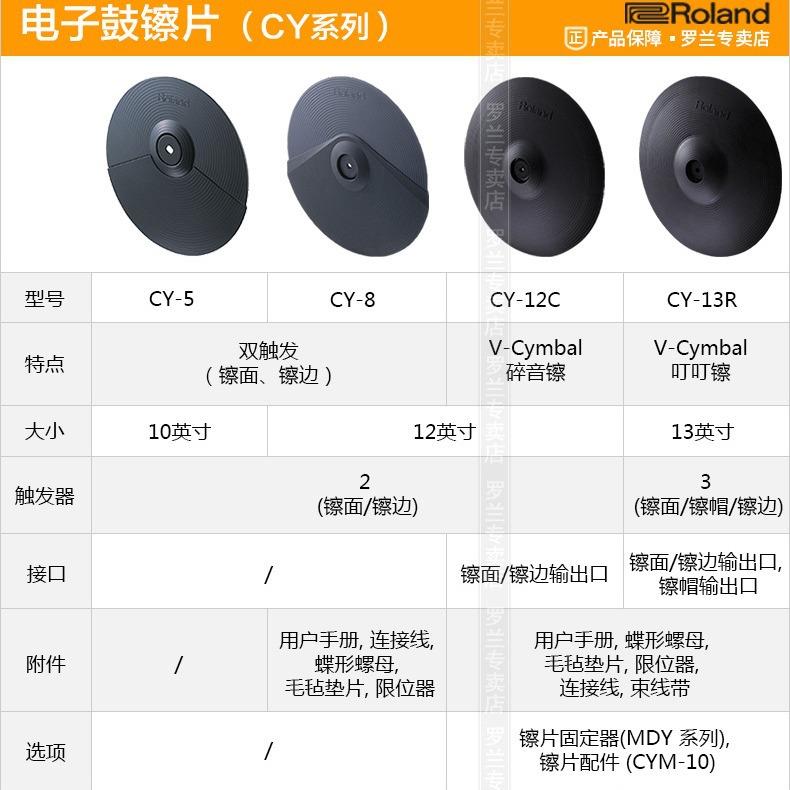 ol-and罗兰电子鼓CY5镲片PD-82/PDX100R打击垫KT10WEKMDY1支架