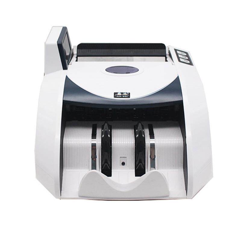 鑫玮6000A银行专用验钞机5个磁头双液晶全智能超市人民点钞机