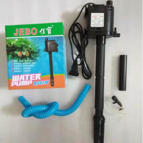 JEBO佳宝三合一潜水泵AP362 鱼缸水族箱过滤增氧泵原装配件R362M