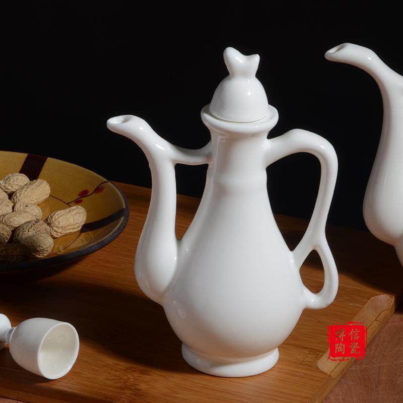 李白酒壶古代老式中式酒壶复古酒杯贡品个性宫廷风酒盅老式怀旧