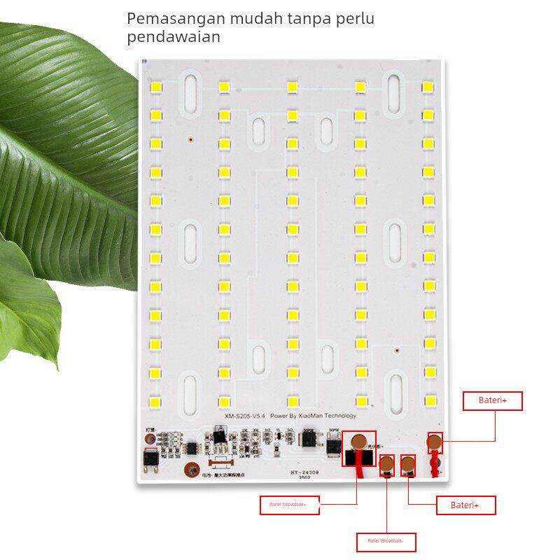 新款2025太阳能路灯3.2光源灯芯农村户外光伏维修配件太阳能灯芯