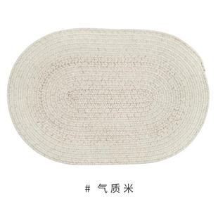 无胶 天然羊毛简约侘风N素色纯色茶几沙发E客厅编织款 正品 KZAKI寂