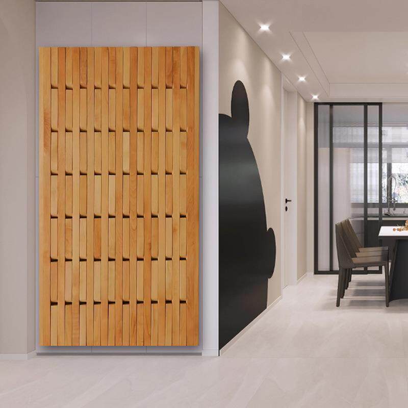 钢琴架键式挂衣挂TQU衣电表箱遮挡挂钩墙壁实木玄关收纳区衣帽架