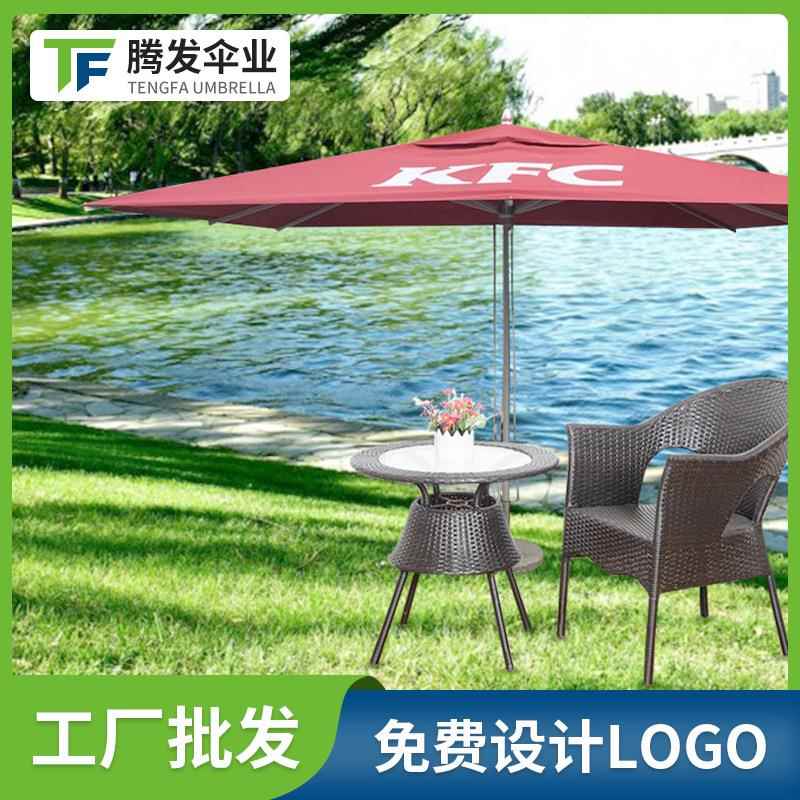 48柱3乘4米金属中柱伞 户外庭院伞 防雨工具遮阳伞 厂家直供