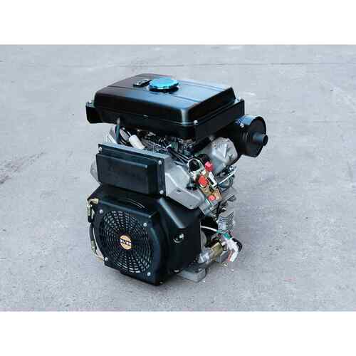 双缸V型风冷柴油HD2V92F排量997cc16kw液压泵站船用收割机华滑移