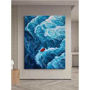 乘风破浪,好寓意,客厅装饰画,壁龛抽象,风平浪静,门厅,过道