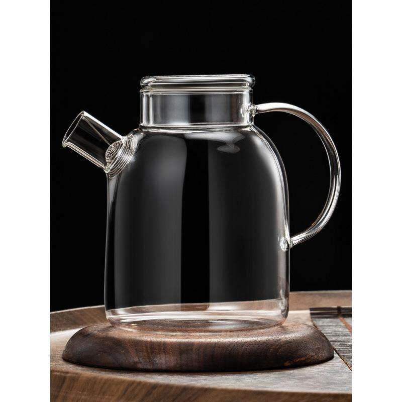 电陶炉加热玻璃烧水壶耐热加厚煮水壶茶具养生泡茶水果花茶壶套装