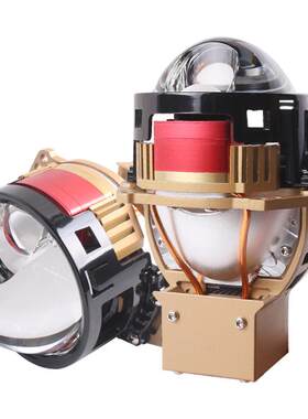 三为车灯SANVI新品L80LED双光透镜大灯直射LED车灯76w高亮前照灯