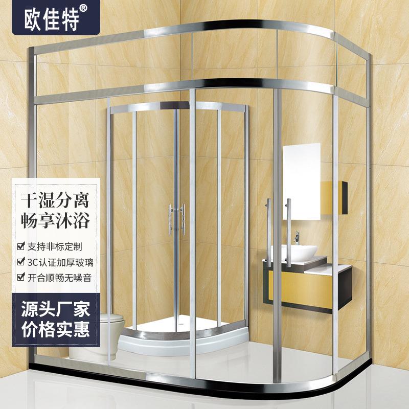 不锈钢豪华房中房淋浴房宽敞空间大不渗水豪华洗澡间