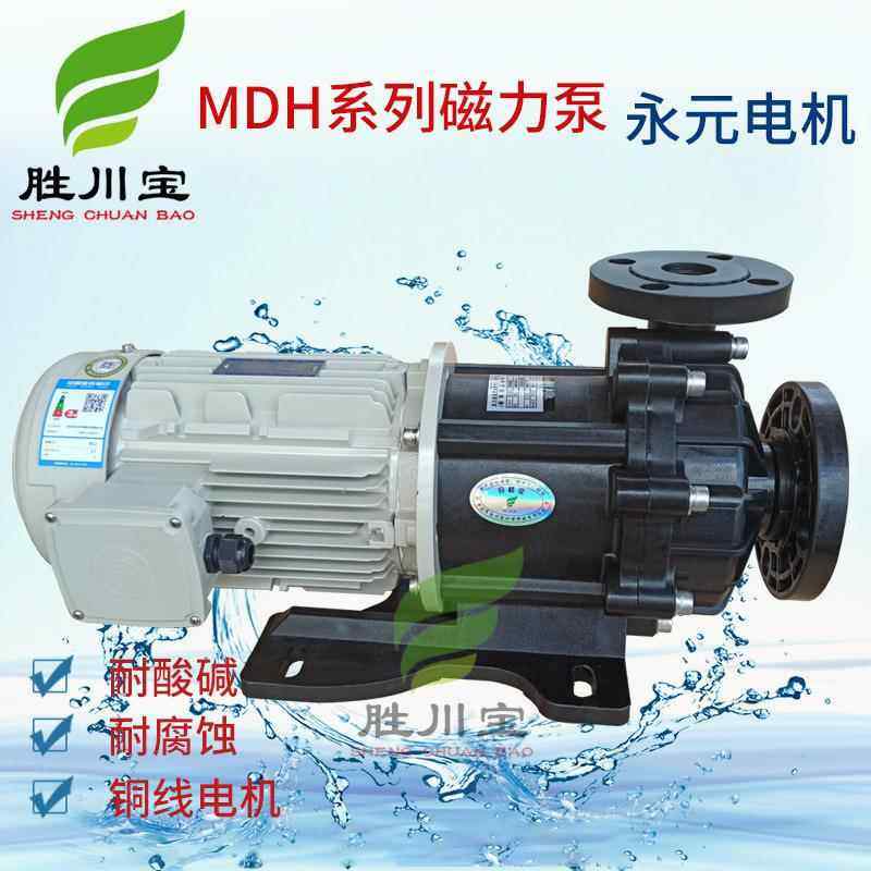 胜川宝磁力泵MDH555/3.75KW永动元电机磁力驱循环过滤离泵心18-泵
