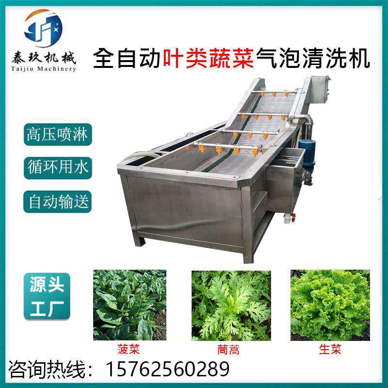 菠菜蒿菜生茼气泡洗机器酱腌清菜清洗脱盐机器木耳银耳泡发设备