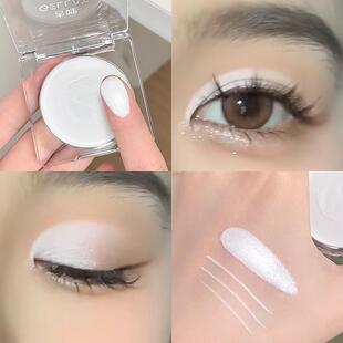 正品白色截断式眼妆~眼部打底截断眼线膏持久速干防水防汗cos舞台