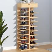 容量 架子大鞋 亿家达架家用济型防鞋 柜尘多层省经XJ0010空间门口鞋