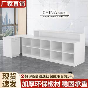 收银台店铺小型柜台桌转角服装店饭店理发店美容院前台接待台吧台