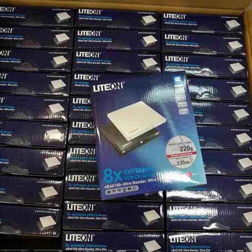 全新建兴外置USB外接DVD光碟机烧录机EBAU108笔记本台式机电脑通