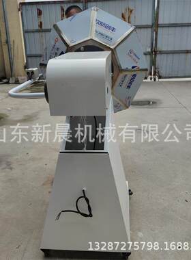 薯片撒粉调味桶不锈钢八角式拌料机 100型沙琪玛挂糖搅拌机