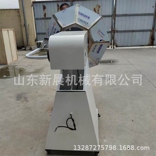 薯片撒粉调味桶不锈钢八角式拌料机 100型沙琪玛挂糖搅拌机
