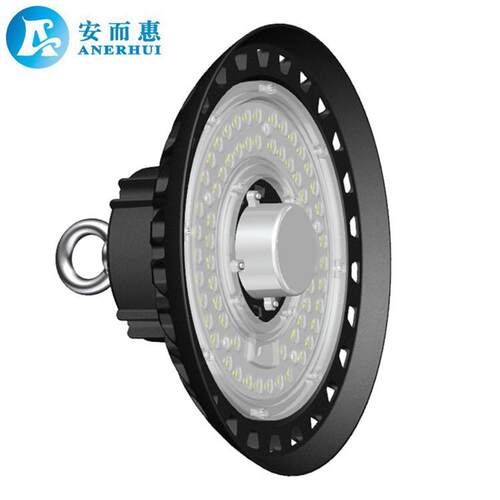 厂家直销 LED工矿灯 压铸飞蝶灯外壳套件 200W鳍片散热器外壳