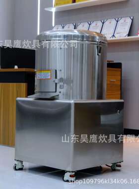 TP10商 TP15 TP30全钢豆大土芋头豪华清枣洗脱昊鹰皮机去皮机用出