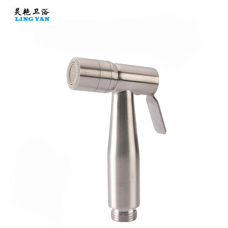 按钮双模式出水妇洗器,有免按压可选,手持清洗妇洗器喷头喷枪