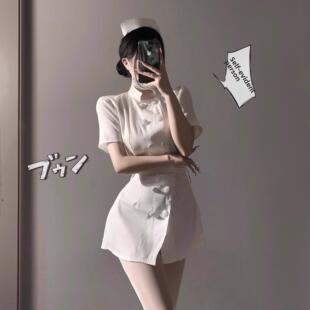 性感纯欲制服套装医生cosplay白衣天使辣妹服装万圣节小胸护士装