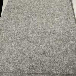 东莞现货6mm加硬特硬毛毡PET无纺布防火阻燃可裁切冲成型卷材片材