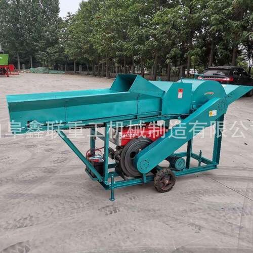 铡草揉丝机多功能自动进料牧草花生秧切草机玉米秸秆铡草机