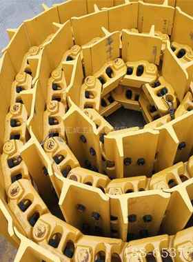 移山配件160推土机履带链轨四轮一带行走底盘移山160履带链板