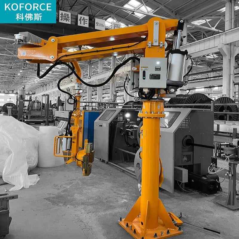 钣金吸盘助力机械臂翻转上料机械手铝合金T型臂配非标夹具起重机