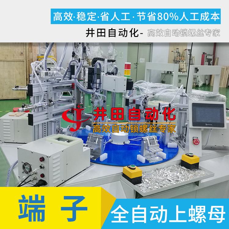 厂家直销端子全自动上螺母打螺丝设备多功能组装非标自动化螺丝机