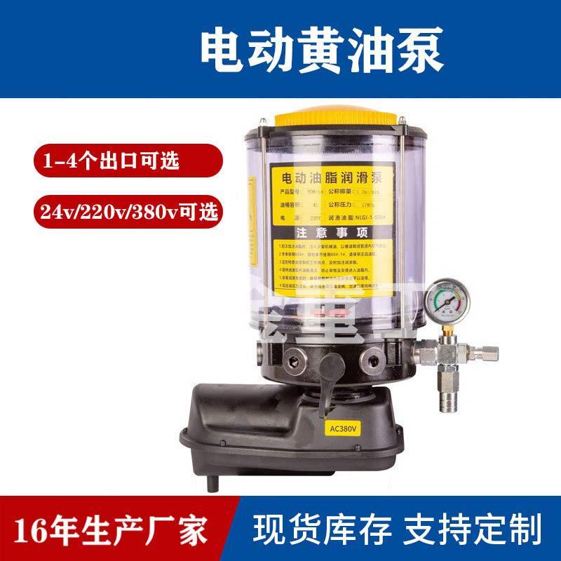 220v搅拌机全自动电动黄油泵24v电动油脂泵时控电动注油泵80v