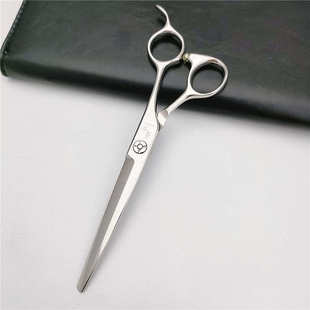 440C美发剪刀 直杆子大刀 小轴承螺丝 6.5寸徒手剪 440C综合剪