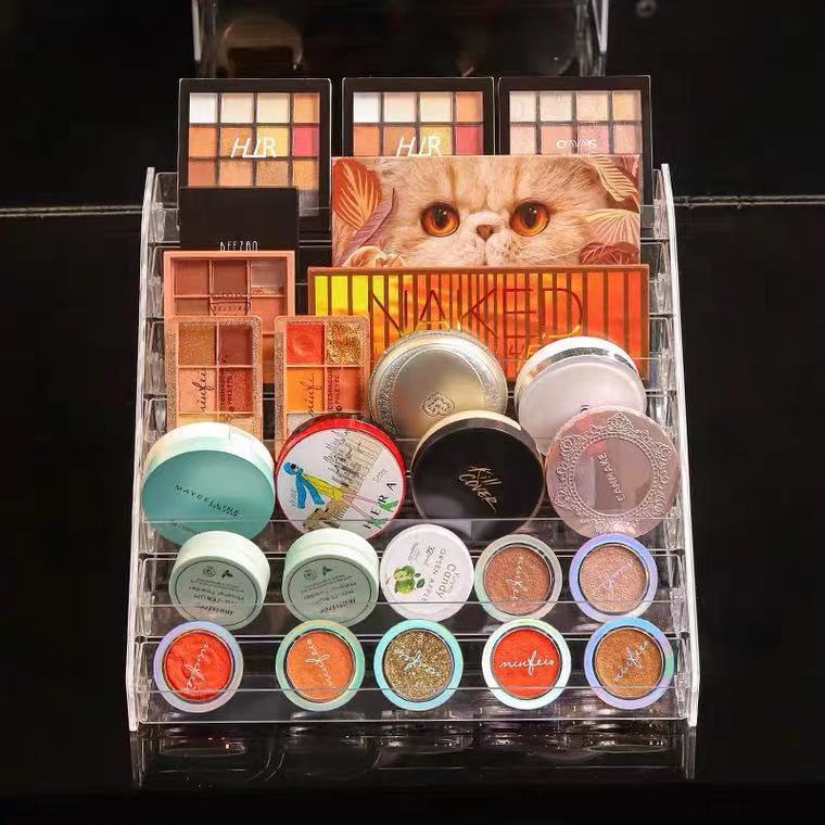 化妆品指甲油化妆收纳收纳展示桶