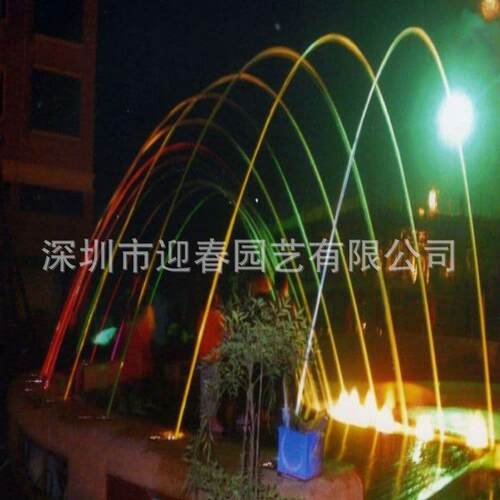 互动感应波光喷泉喷头全套设备厂家户外珍珠跳跳泉光亮泉控制系统