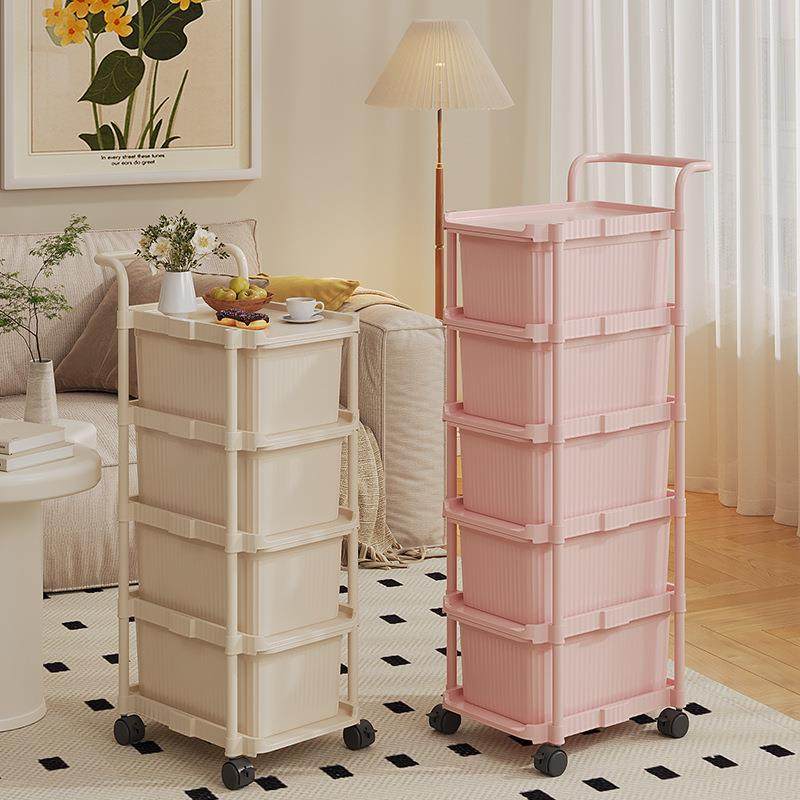 小推车置物架多层零食收纳家用移动落地抽屉式婴儿用品玩具储物柜,厨房/烹饪用具,厨房置物架/置物柜/角架,淘宝优惠券,粉丝福利购,淘宝优惠卷