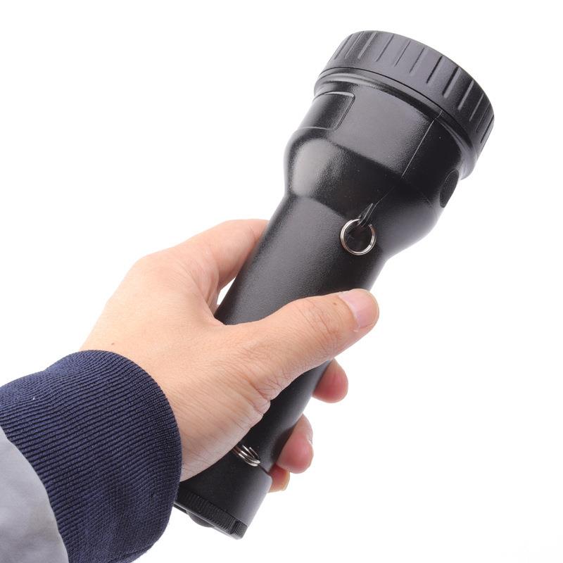 RW5100固态高能强光电筒充电带尾灯应急照明防静电手电筒RW5100A