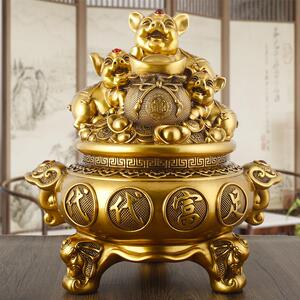 招EHM财金猪摆件号大钱蓄罐代代富存足成人创意储罐公司店铺开业